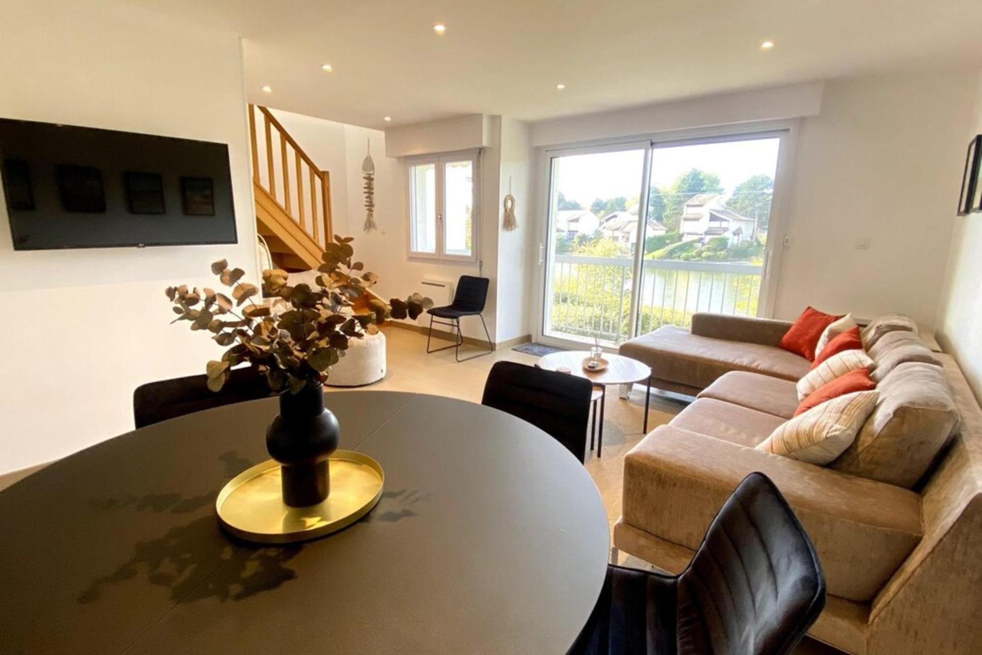 Superb Duplex With Lake View For 6 People Le Touquet Buitenkant foto