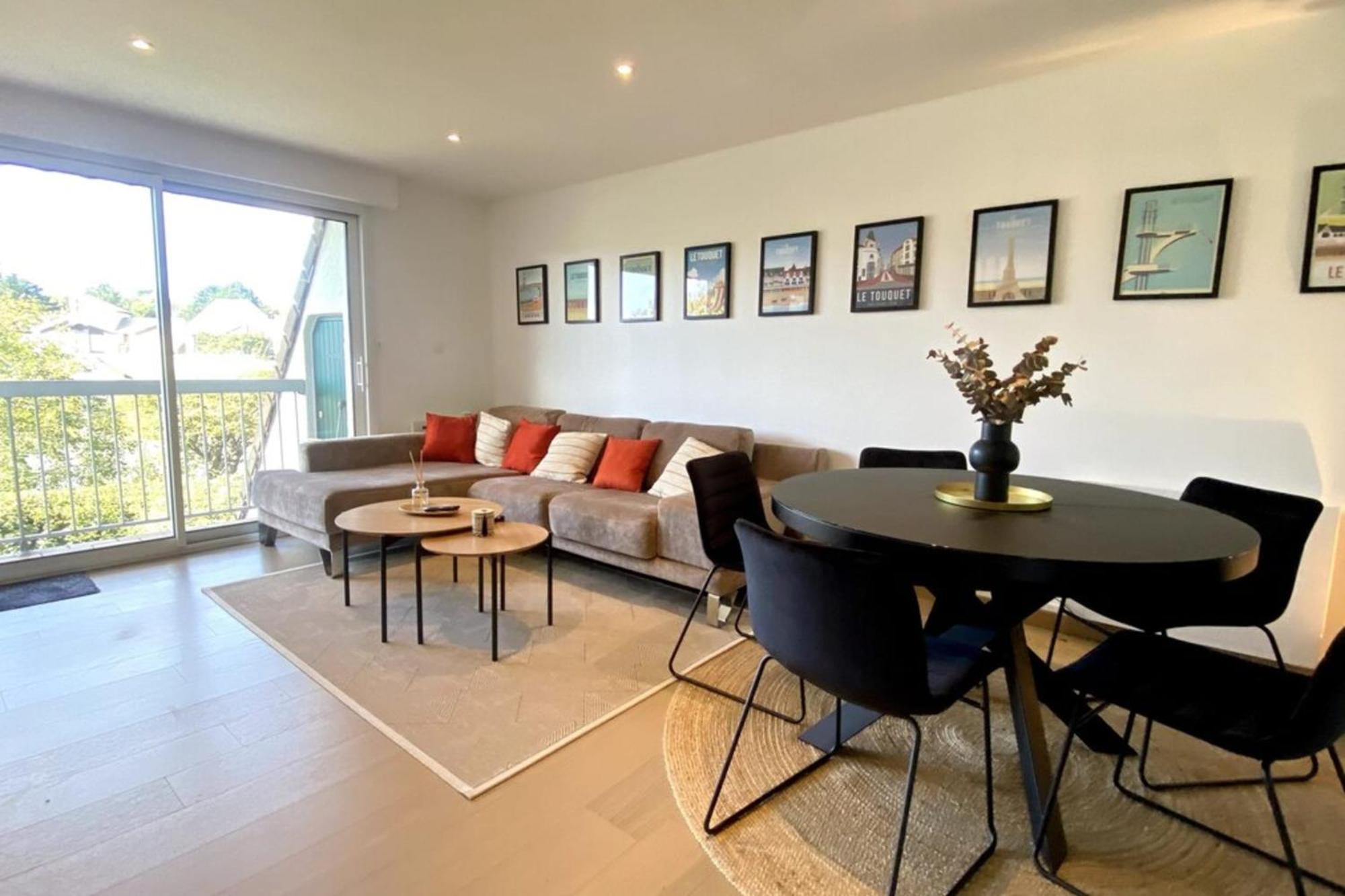Superb Duplex With Lake View For 6 People Le Touquet Buitenkant foto
