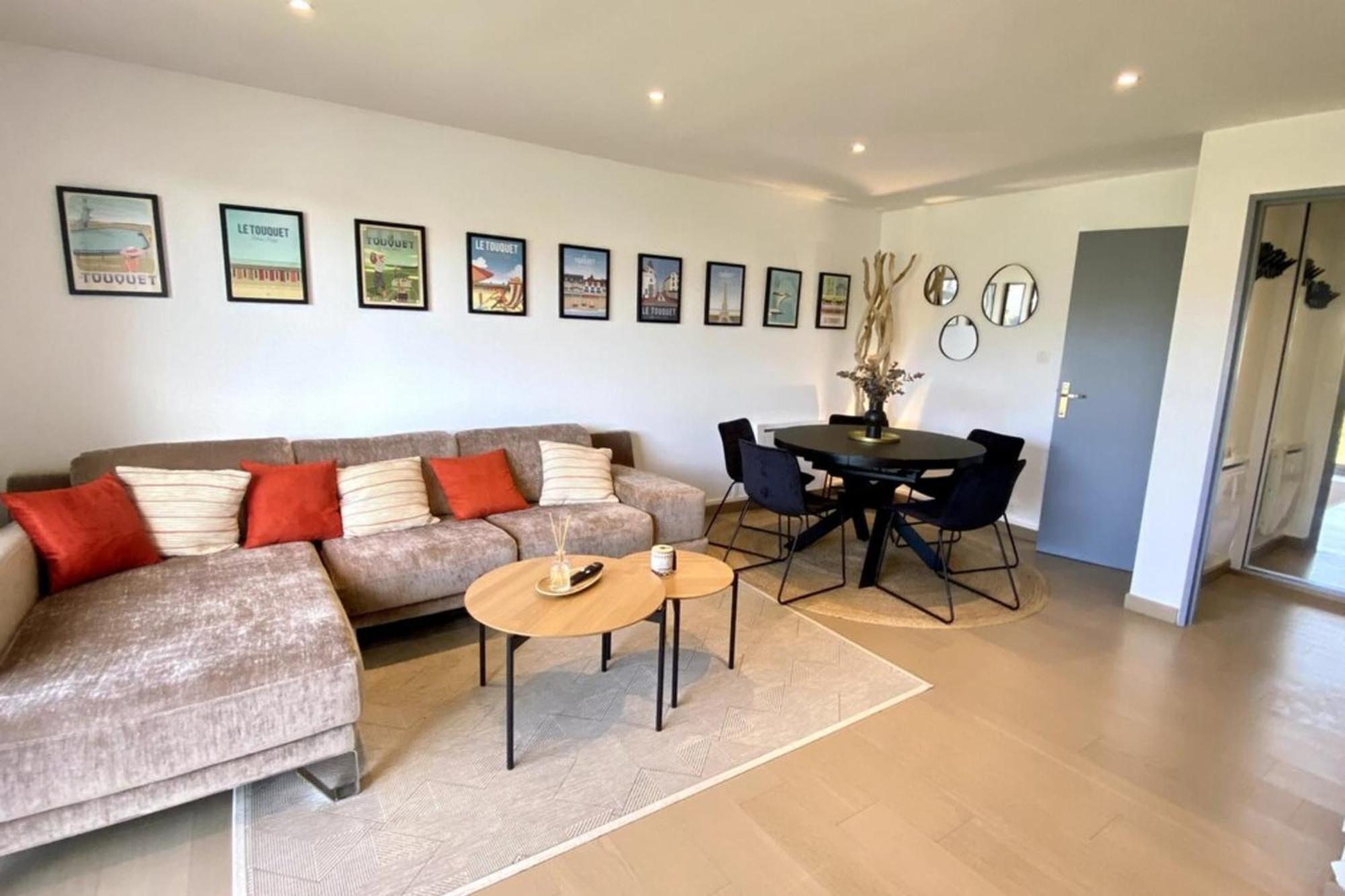 Superb Duplex With Lake View For 6 People Le Touquet Buitenkant foto