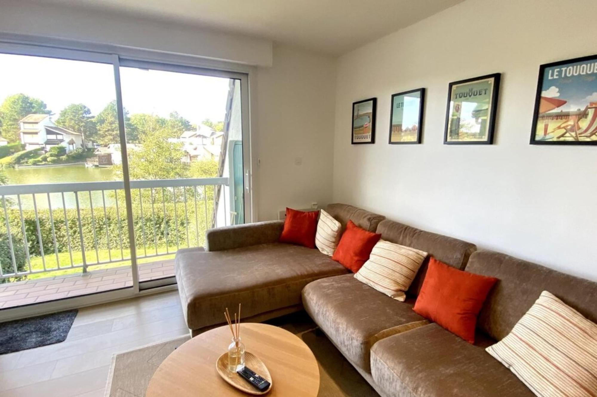Superb Duplex With Lake View For 6 People Le Touquet Buitenkant foto